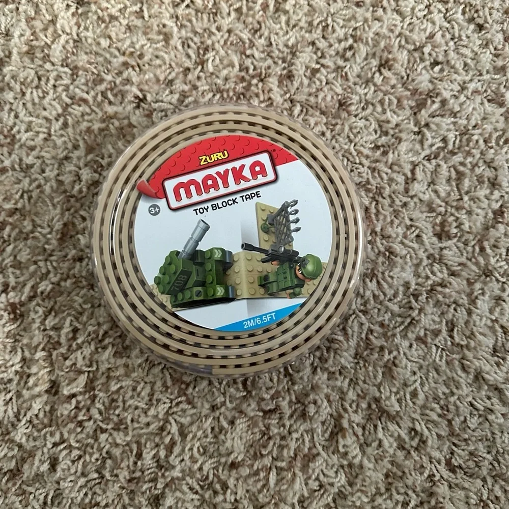 Zuru Mayka Toy Block Tape - Tan NWT